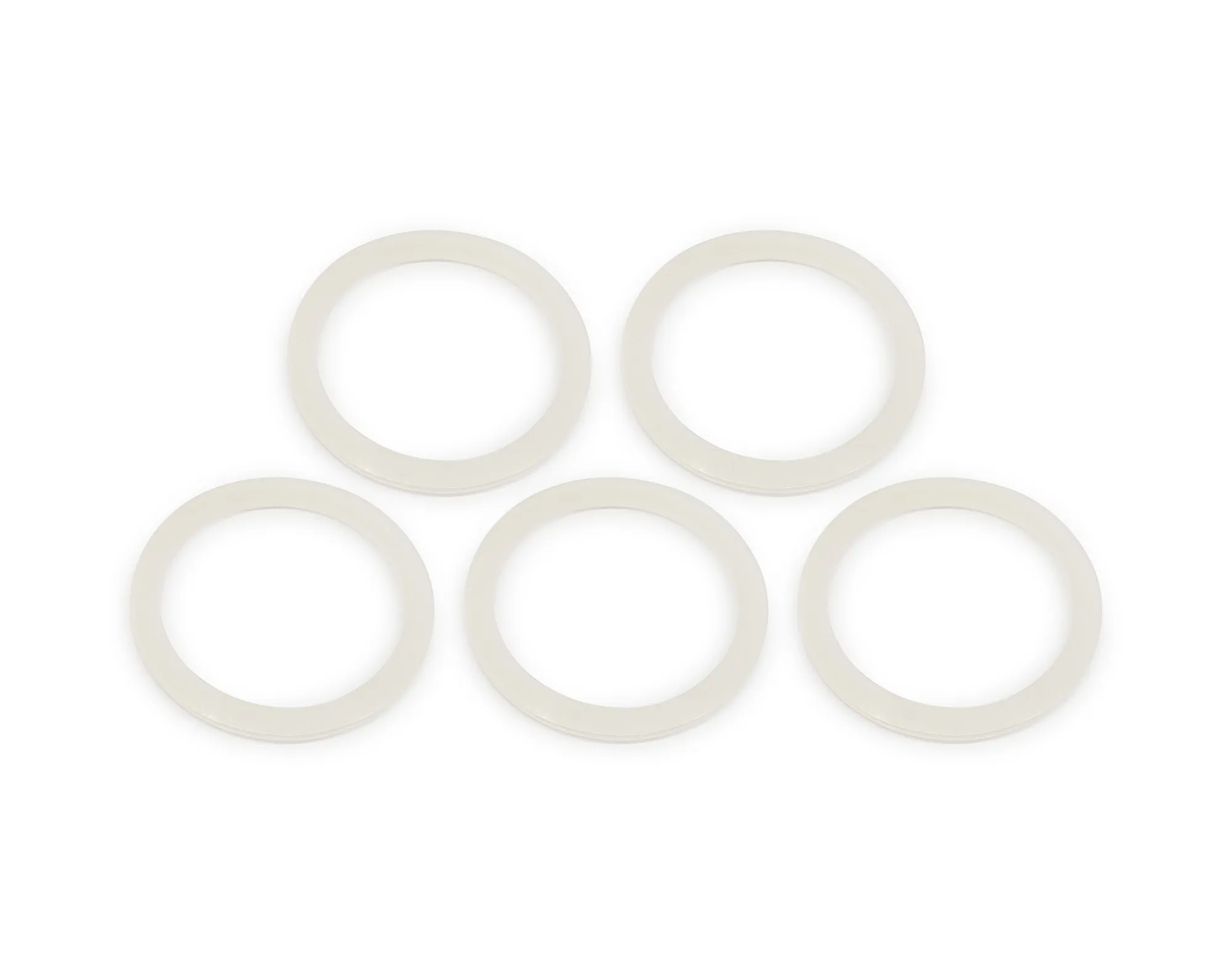 D0810  Additions (5 Pack) Rubber Washer 52 x 42 x 2mmWhite